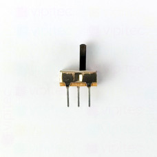 Schiebeschalter, SPDT, 2 Positionen, THT, 8,5 x 3,7 x 3,5 mm, 6 mm Hebel, 30 V, 50 mA, -25..85 °C