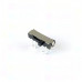 Schiebeschalter, horizontal, SP3T, 3 Positionen, THT, 13 x 5,6 x 3,5 mm, 2,1 mm Hebel, 12 V, 100 mA, -10..60 °C
