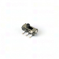Schiebeschalter, SPDT, 2 Positionen, SMD, 8,5 x 3,8 x 3 mm, 2 mm Hebel, 12 V, 100 mA, -25..70 °C