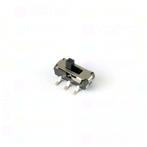Schiebeschalter, SPDT, 2 Positionen, SMD, 8,5 x 3,8 x 3 mm, 2 mm Hebel, 12 V, 100 mA, -25..70 °C