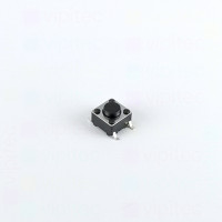 Mikrotaster, SPST-NO, 2 Positionen, SMD, 6 x 6 x 4,3 mm, 12 V, 50 mA, -25..70 °C, TACT Schalter
