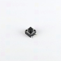 Mikrotaster, SPST-NO, 2 Positionen, SMD, 6 x 6 x 4,5 mm, 12 V, 50 mA, -25..70 °C, TACT Schalter