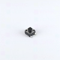 Mikrotaster, SPST-NO, 2 Positionen, SMD, 6 x 6 x 5 mm, 12 V, 50 mA, -25..70 °C, TACT Schalter