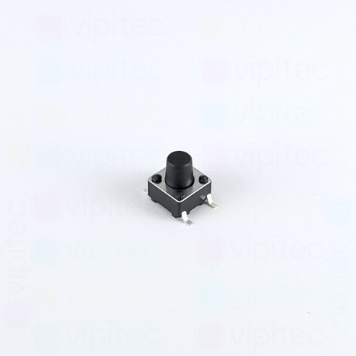 Mikrotaster, SPST-NO, 2 Positionen, SMD, 6 x 6 x 7 mm, 12 V, 50 mA, -25..70 °C, TACT Schalter
