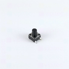 Mikrotaster, SPST-NO, 2 Positionen, SMD, 6 x 6 x 7,5 mm, 12 V, 50 mA, -25..70 °C, TACT Schalter