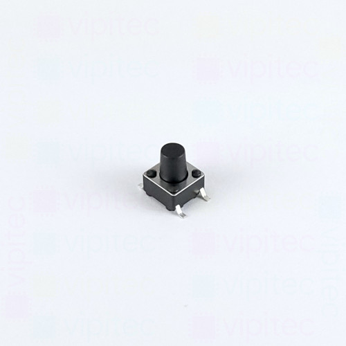 Mikrotaster, SPST-NO, 2 Positionen, SMD, 6 x 6 x 7,5 mm, 12 V, 50 mA, -25..70 °C, TACT Schalter