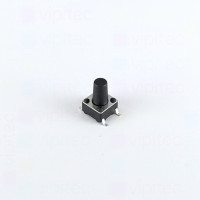 Mikrotaster, SPST-NO, 2 Positionen, SMD, 6 x 6 x 9 mm, 12 V, 50 mA, -25..70 °C, TACT Schalter