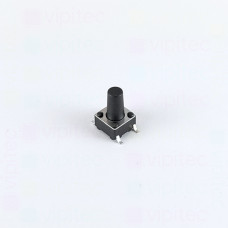 Mikrotaster, SPST-NO, 2 Positionen, SMD, 6 x 6 x 9,5 mm, 12 V, 50 mA, -25..70 °C, TACT Schalter