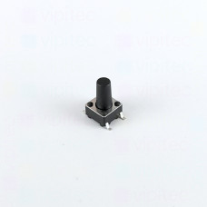 Mikrotaster, SPST-NO, 2 Positionen, SMD, 6 x 6 x 10 mm, 12 V, 50 mA, -25..70 °C, TACT Schalter