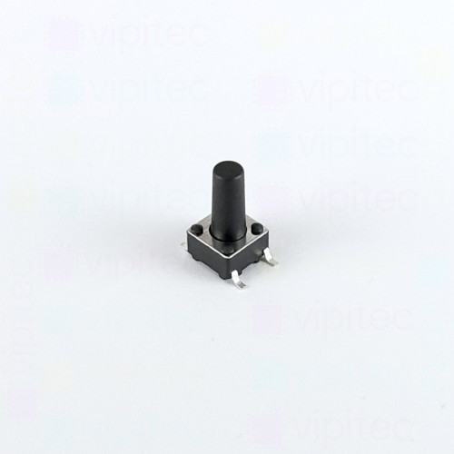Mikrotaster, SPST-NO, 2 Positionen, SMD, 6 x 6 x 11 mm, 12 V, 50 mA, -25..70 °C, TACT Schalter