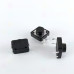 Mikrotaster, SPST-NO, 2 Positionen, THT, 12 x 12 x 6,5 mm, 12 V, 50 mA, -20..70 °C, TACT Schalter