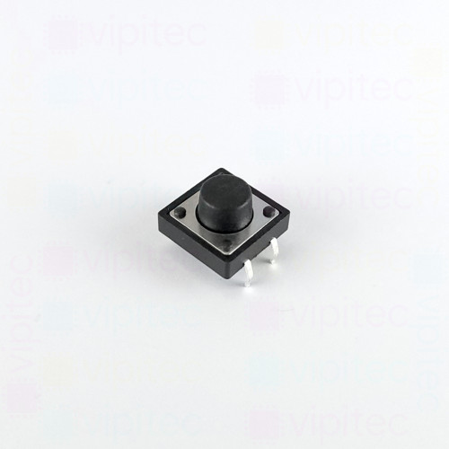 Mikrotaster, SPST-NO, 2 Positionen, THT, 12 x 12 x 7 mm, 12 V, 50 mA, -20..70 °C, TACT Schalter