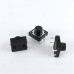Mikrotaster, SPST-NO, 2 Positionen, THT, 12 x 12 x 8 mm, 12 V, 50 mA, -20..70 °C, TACT Schalter