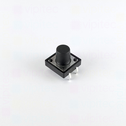 Mikrotaster, SPST-NO, 2 Positionen, THT, 12 x 12 x 9,5 mm, 12 V, 50 mA, -20..70 °C, TACT Schalter