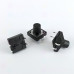 Mikrotaster, SPST-NO, 2 Positionen, THT, 12 x 12 x 10 mm, 12 V, 50 mA, -20..70 °C, TACT Schalter