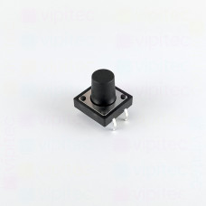Mikrotaster, SPST-NO, 2 Positionen, THT, 12 x 12 x 10,5 mm, 12 V, 50 mA, -20..70 °C, TACT Schalter