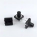 Mikrotaster, SPST-NO, 2 Positionen, THT, 12 x 12 x 10,5 mm, 12 V, 50 mA, -20..70 °C, TACT Schalter