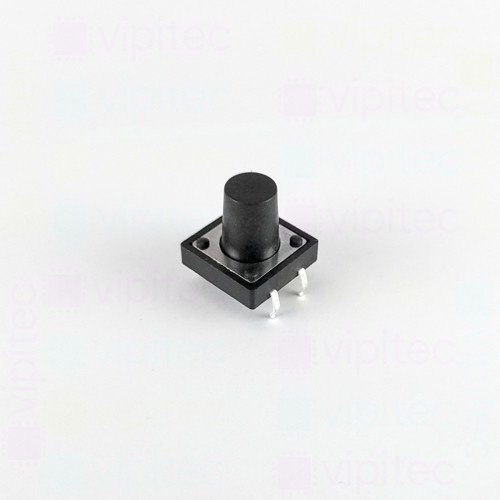 Mikrotaster, SPST-NO, 2 Positionen, THT, 12 x 12 x 11 mm, 12 V, 50 mA, -20..70 °C, TACT Schalter