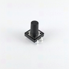 Mikrotaster, SPST-NO, 2 Positionen, THT, 12 x 12 x 14 mm, 12 V, 50 mA, -20..70 °C, TACT Schalter