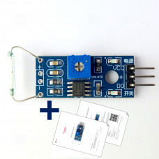 HW-072 Reed-Sensor, mit Anleitung, 3,3..5 V, LM393