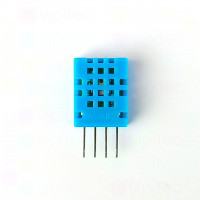 ASAIR® DHT11 Sensor für Temperatur und Luftfeuchte, 3,3..5,5 V, 5..95 ± 5 % rH, -20..60 ± 2 °C, mit Anleitung