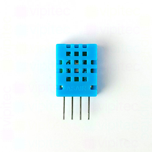 ASAIR® DHT11 Sensor für Temperatur und Luftfeuchte, 3,3..5,5 V, 5..95 ± 5 % rH, -20..60 ± 2 °C, mit Anleitung
