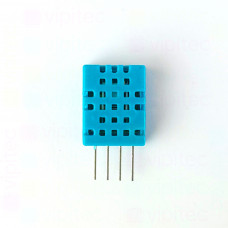DHT11-C Sensor für Temperatur und Luftfeuchte, 3,3..5,5 V, 10..90 ± 8 % rH, -10..50 ± 3 °C, mit Anleitung