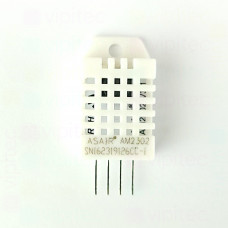 ASAIR® DHT22 (AM2302) Sensor für Temperatur und Luftfeuchte, 3,3..5,5 V, 0..99,9 ± 2 % rH, -40..80 ± 1 °C, mit Anleitung