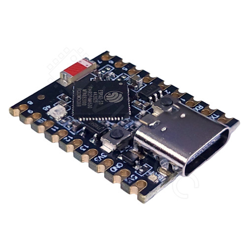 ESP32-S3 SuperMini, USB-C Entwicklungsboard, 32-Bit LX7 Dual-Core + 2 Co-Prozessoren, 240 MHz, 4 MB Flash, 512 KB SRAM, 384 KB ROM, 3,3 V, Bluetooth 5.0 LE