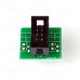 SOP-8/SOIC-8 Test-Clip, mit Adapter-Platinen, zur BIOS- und EEPROM-Programmierung, 93Cxx / 25Cxx / 24Cxx