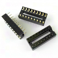 IC-Sockel, DIP18, 7,62 mm, -20..105 °C