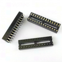 IC-Sockel, DIP28, 7,62 mm, -20..105 °C