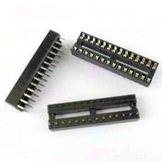 IC-Sockel, DIP28, 7,62 mm, -20..105 °C