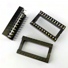 IC-Sockel, DIP24-W, 15,24 mm, -20..105 °C