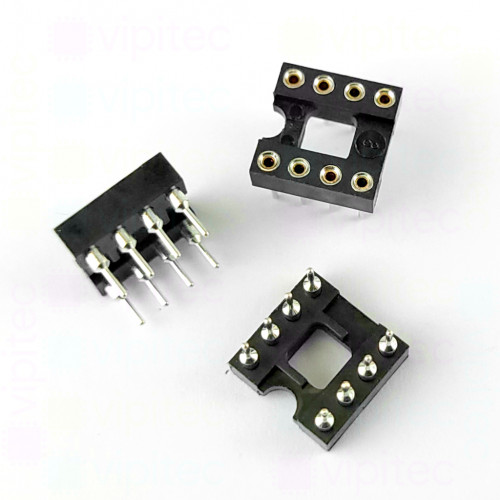 Präzisions-IC-Sockel, DIP8-P, 7,62 mm, -40..105 °C