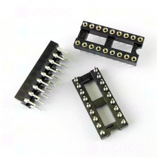 Präzisions-IC-Sockel, DIP18-P, 7,62 mm, -40..105 °C