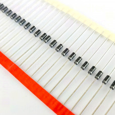 1N4001, Gleichrichterdiode, THT, DO41 / DO204AC, 50 V / 1,1 V, 1 A, -50..175 °C