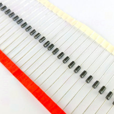1N4007, Gleichrichterdiode, THT, DO41 / DO204AC, 1 kV / 1,1 V, 1 A, -55..150 °C