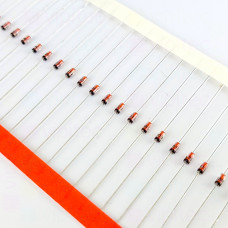 1N4148, Gleichrichterdiode, THT, DO35, 100 V / 1 V, 200 mA, 500 mW, -50..175 °C
