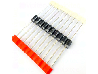 1N5408, Gleichrichterdiode, THT, DO201AD, 1 kV / 1,1 V, 3 A, -65..150 °C