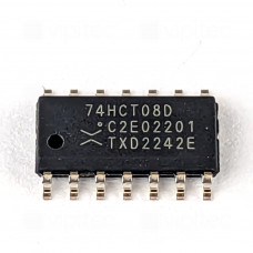 74HCT08, 2-Kanal AND, 4-fach, SMD, SO-14, 5V High-Speed CMOS, -40..125 °C