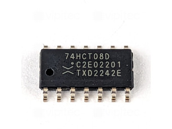 74HCT08, 2-Kanal AND, 4-fach, SMD, SO-14, 5V High-Speed CMOS, -40..125 °C