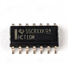 74HCT10, 3-Kanal NAND, 3-fach, SMD, SO-14, 5V High-Speed CMOS, -55..125 °C