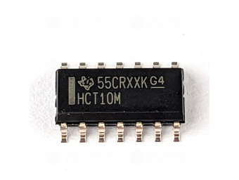 74HCT10, 3-Kanal NAND, 3-fach, SMD, SO-14, 5V High-Speed CMOS, -55..125 °C