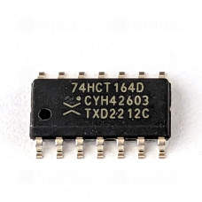 74HCT164, 8-Bit Schieberegister, SIPO, SMD, SO-14, 5V High-Speed CMOS, -40..125 °C