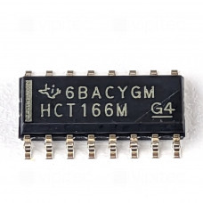 74HCT166, 8-Bit Schieberegister, PISO, synchron, SMD, SO-16, 5V High-Speed CMOS, -55..125 °C