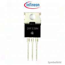 IRF530NPBF, N-Kanal MOSFET, 100 V, 17 A, 70 W, 35 ns, THT, TO-220AB, TTL-/CMOS-kompatibel, -55..175 °C