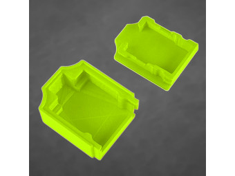 Hellgrüne Schutzkappe für Bodenfeuchtesensor, PLA, FDM 3D-Druck Gehäuse