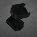 Schwarze Schutzkappe für Bodenfeuchtesensor, PLA, FDM 3D-Druck Gehäuse