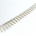 Crimpkontakt, Buchse, RM 2,54 mm, Dupont Leitungskontakt, weiblich, verzinnt, L 10 mm
